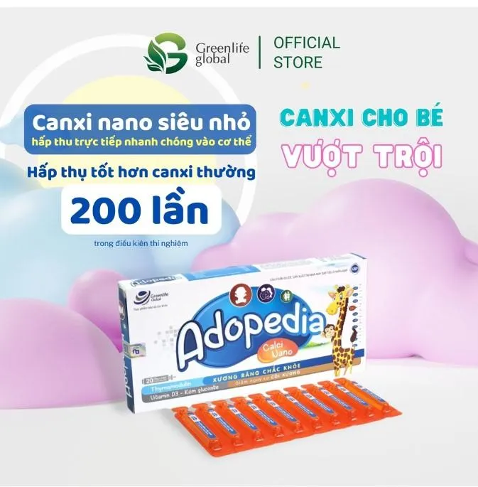 Top 10 Canxi dạng nước tốt nhất cho sự phát triển của bé yêu