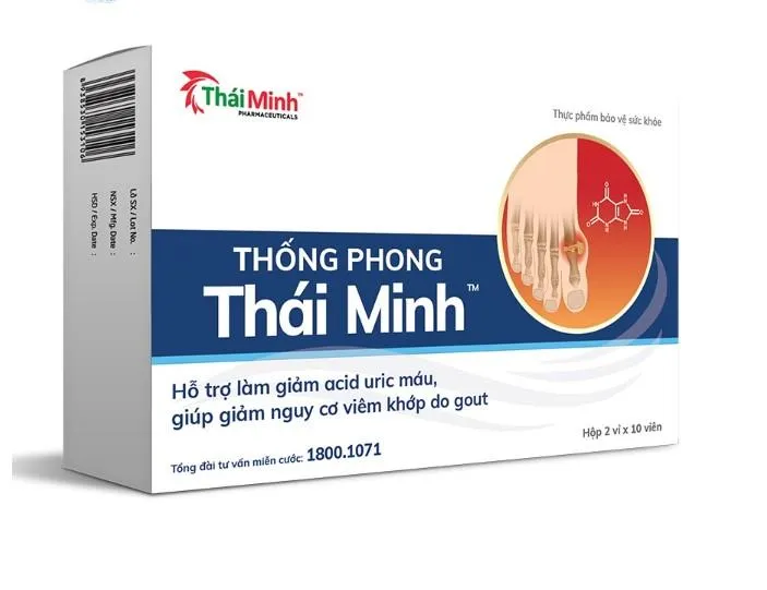 Top 10 Thực phẩm chức năng hỗ trợ điều trị bệnh Gout hiệu quả nhất hiện nay