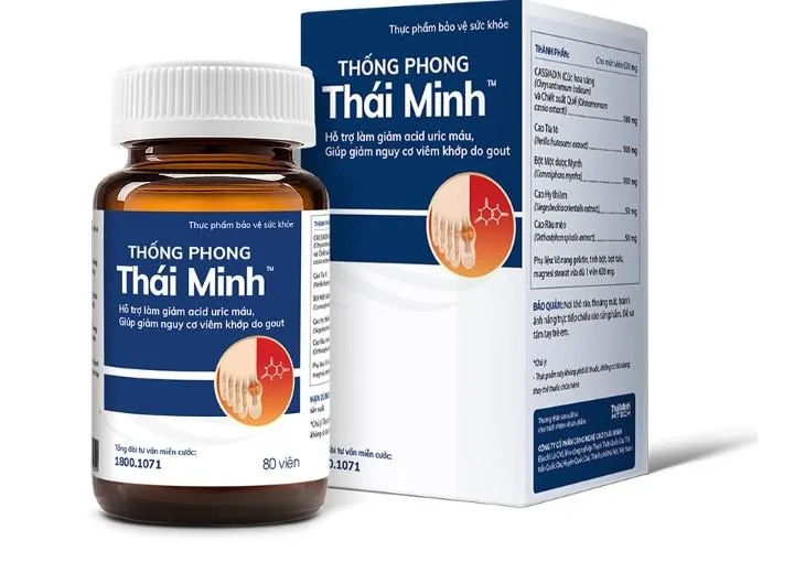 Top 10 Thực phẩm chức năng hỗ trợ điều trị bệnh Gout hiệu quả nhất hiện nay