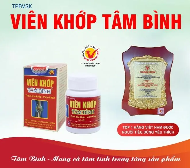 Top 10 Thực phẩm chức năng hỗ trợ điều trị thoái hóa khớp tốt nhất hiện nay