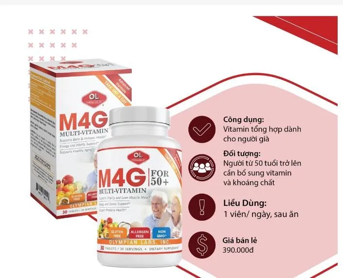 Top 10 Thực phẩm chức năng tốt nhất cho người già