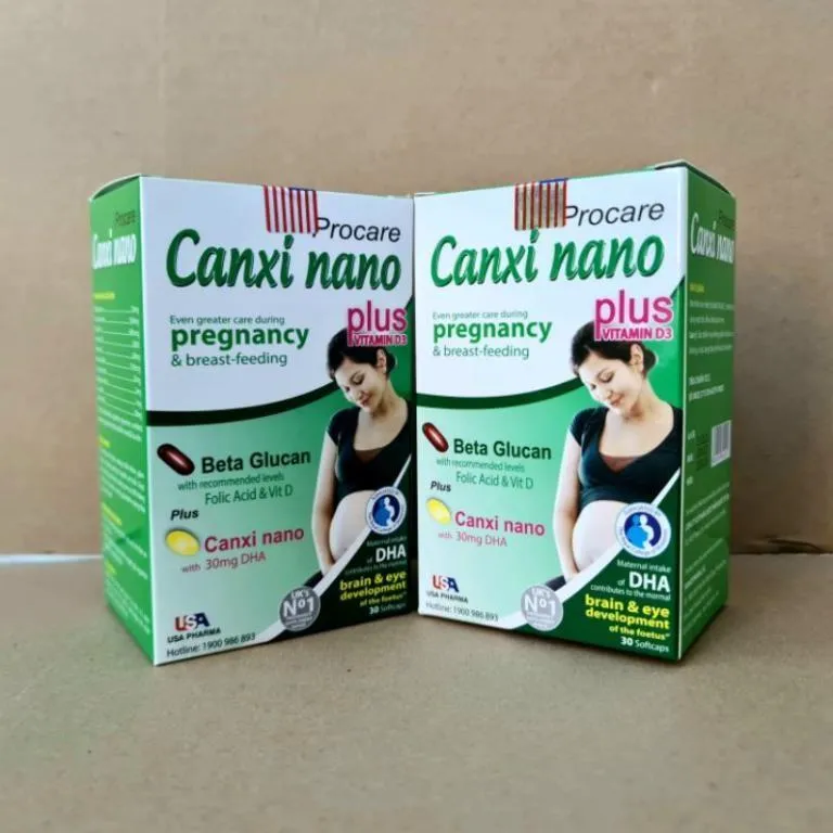 Top 10 Viên uống Canxi cho bà bầu tốt nhất hiện nay