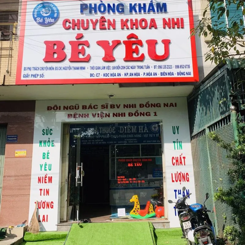 Top 5 Phòng khám nhi uy tín nhất TP. Biên Hòa, Đồng Nai