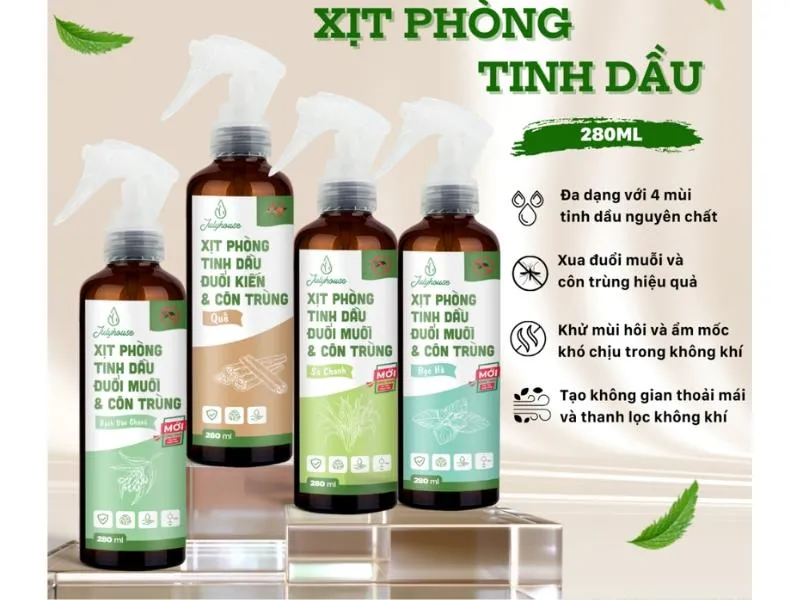 Top 6 Loại thuốc xịt khử trùng nhà cửa tốt nhất