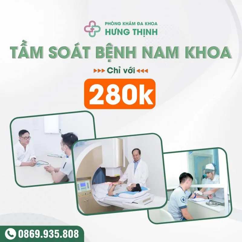 Top 7 Phòng khám nam khoa tốt nhất tại Hà Nội