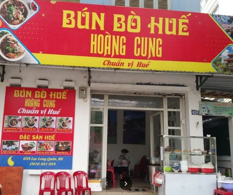 Top 7 Quán bún bò Huế ngon nhất Quận Tây Hồ, Hà Nội