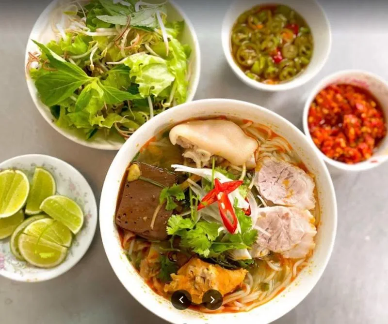 Top 7 Quán bún bò Huế ngon nhất Quận Tây Hồ, Hà Nội