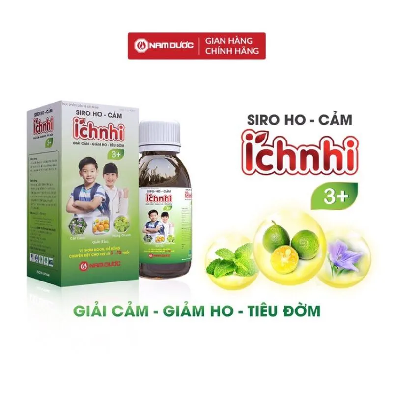 Top 7 Siro trị cảm hiệu quả nhất được tin dùng hiện nay