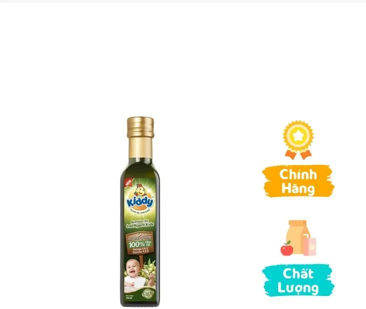 Top 8 Dầu olive cho bé ăn dặm được tin dùng nhất hiện nay