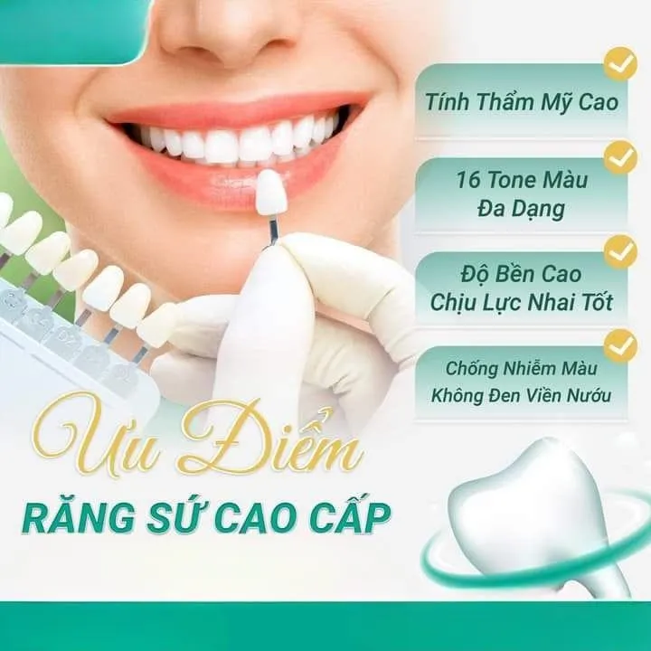 Top 8 Địa chỉ bọc răng sứ uy tín nhất tỉnh Phú Yên