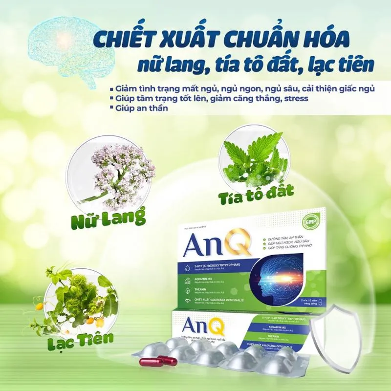 Top 8 Sản phẩm an thần phổ biến nhất hiện nay