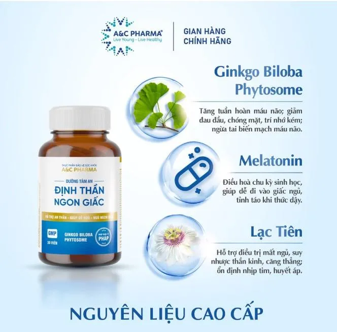 Top 8 Sản phẩm an thần phổ biến nhất hiện nay