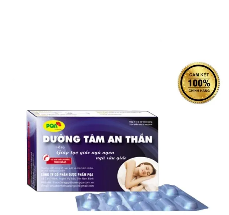 Top 8 Sản phẩm an thần phổ biến nhất hiện nay